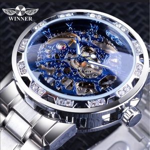 Winners Mechanical Skeleton Watch
